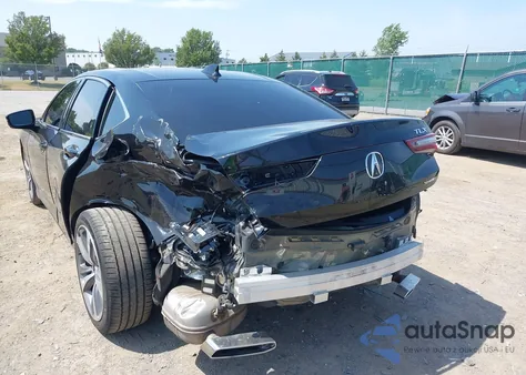 2022 Acura Tlx Advance Package из США, поврежденный, VIN 19UUB6F69NA000222